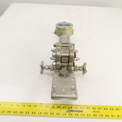 Gould 700BYKSS Stainless 4-Way Valve W/ PD3000-200 Pressure Transmitter