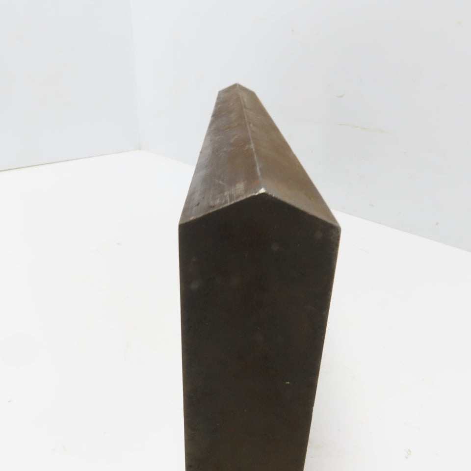 13" Press Brake 45° Forming Angle Die Block 1/2" Tang 4-3/4" High 1.40" Thick