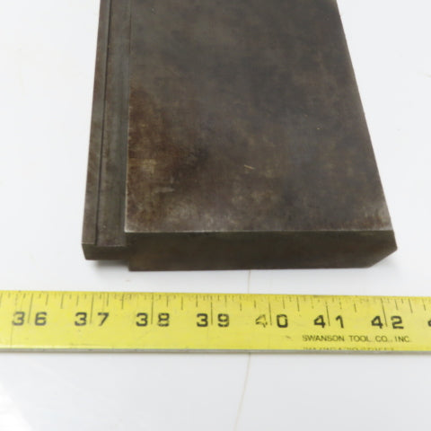 13" Press Brake 45° Forming Angle Die Block 1/2" Tang 4-3/4" High 1.40" Thick
