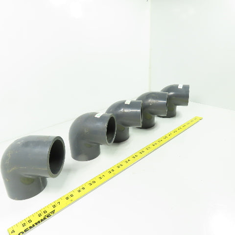 Colonial 2" SCH80 90° PVC Elbow Lot Of 5