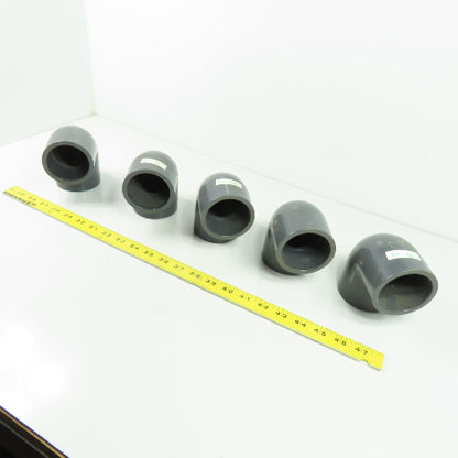 Colonial 2" SCH80 90° PVC Elbow Lot Of 5