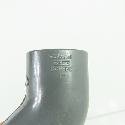 Colonial 1" SCH-80 45° PVC Elbow Lot Of 9