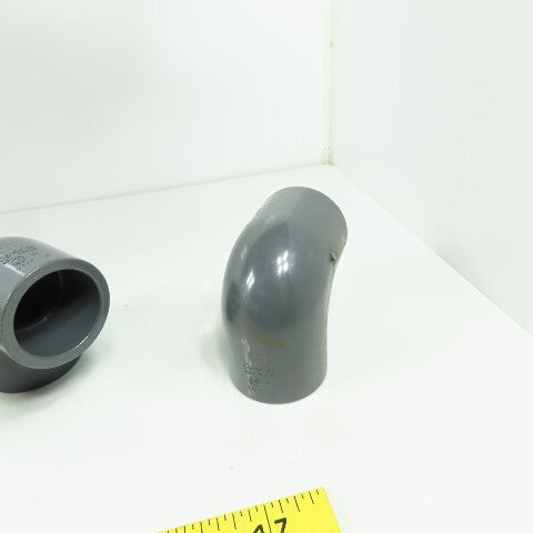 Colonial 1-1/4" SCH-80 90° PVC Elbow Lot Of 7