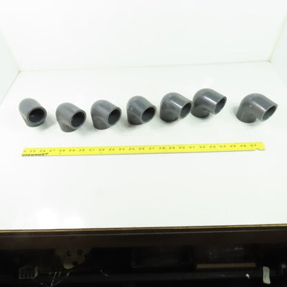 Colonial 1-1/4" SCH-80 90° PVC Elbow Lot Of 7