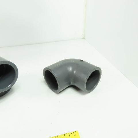 Colonial 1-1/4" SCH-80 90° PVC Elbow Lot Of 7