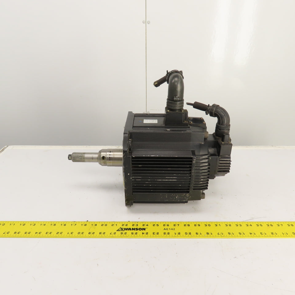 Yaskawa SGMDH-45A2B-YR15 4500W AC Servo Motor 1500RPM 200V 32.4A W/ Encoder