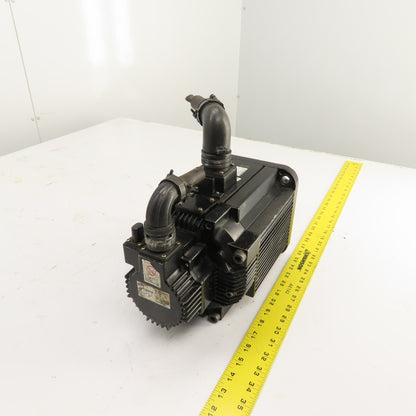 Yaskawa SGMGH-44A2A-YR15 4400W AC Servo Motor 1500RPM 200V 45.0A W/ Encoder