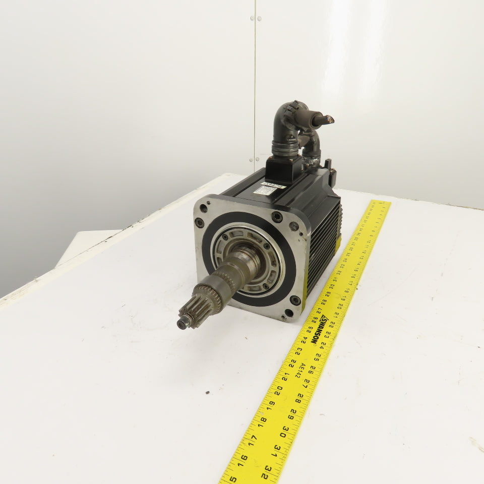Yaskawa SGMGH-44A2A-YR15 4400W AC Servo Motor 1500RPM 200V 45.0A W/ Encoder