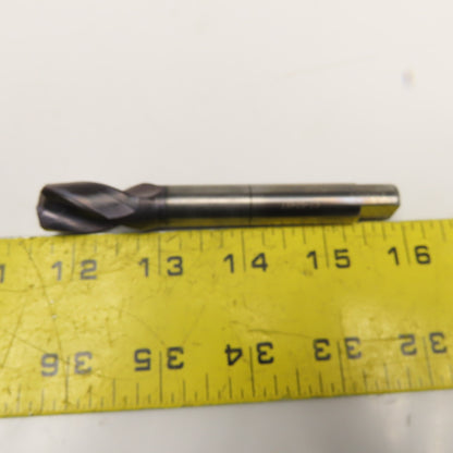 Kennametal 39/64" Diam. 2 Flute Twist Solid Carbide Drill 118° 1/2" Shank