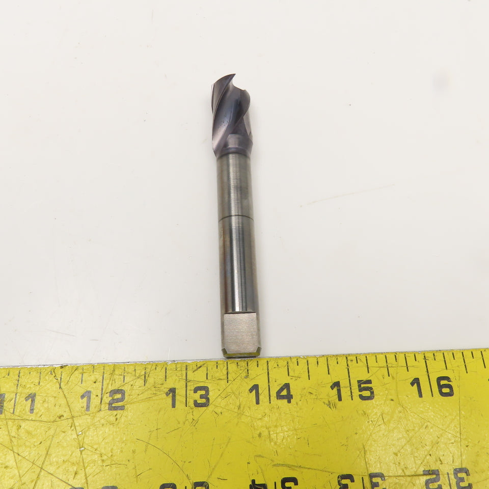 Kennametal 39/64" Diam. 2 Flute Twist Solid Carbide Drill 118° 1/2" Shank