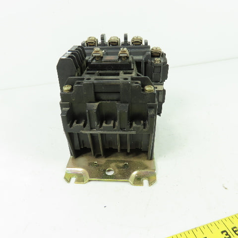 Allen Bradley 500-A0D940 Ser B Size 0 Contactor 600VAC 18A 1-5HP 120V Coil