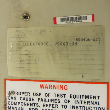 Reliance Electric 11EC470838 Power Module Unit