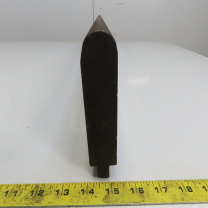41-3/4" Press Brake Punch Die Block 1/2" Radius 1/2" Tang 5" High 1-5/8" Thick