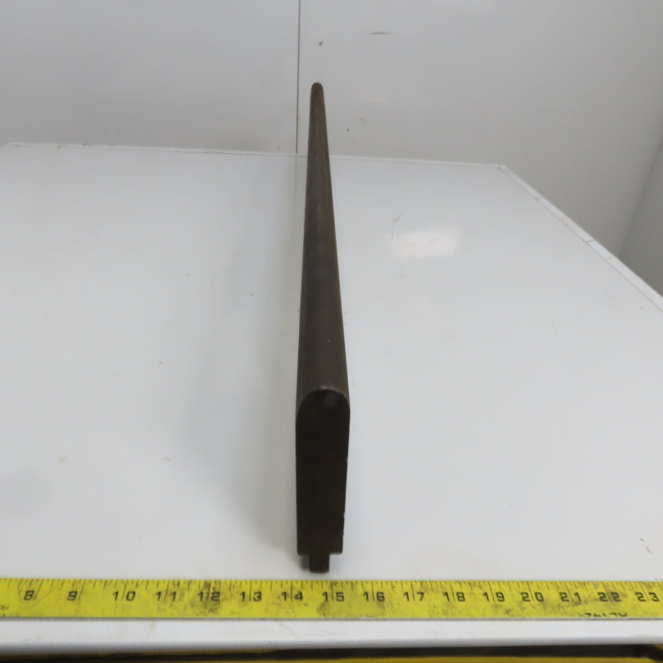 41-3/4" Press Brake Punch Die Block 1/2" Radius 1/2" Tang 5" High 1-5/8" Thick