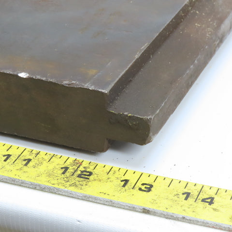 41-3/4" Press Brake Punch Die Block 1/2" Radius 1/2" Tang 5" High 1-5/8" Thick