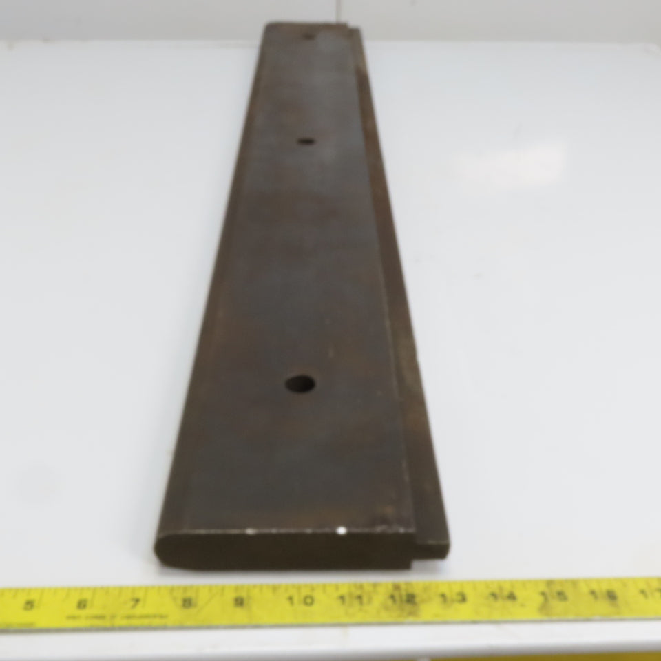 41-3/4" Press Brake Punch Die Block 1/2" Radius 1/2" Tang 5" High 1-5/8" Thick