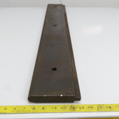 41-3/4" Press Brake Punch Die Block 1/2" Radius 1/2" Tang 5" High 1-5/8" Thick