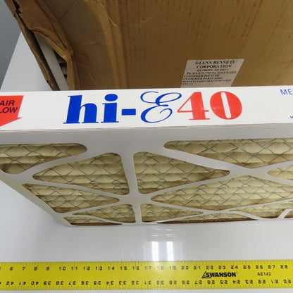 Purolator HI-E40 Pleated Panel Air Filter 16"x 25"x 2" 541058 Lot Of 7