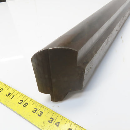 38" Press Brake Punch Die Block 1/2" Tang 2-3/4" High 1-15/16" Thick