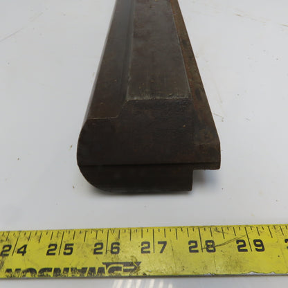 38" Press Brake Punch Die Block 1/2" Tang 2-3/4" High 1-15/16" Thick