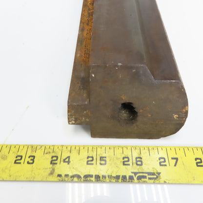38" Press Brake Punch Die Block 1/2" Tang 2-3/4" High 1-15/16" Thick