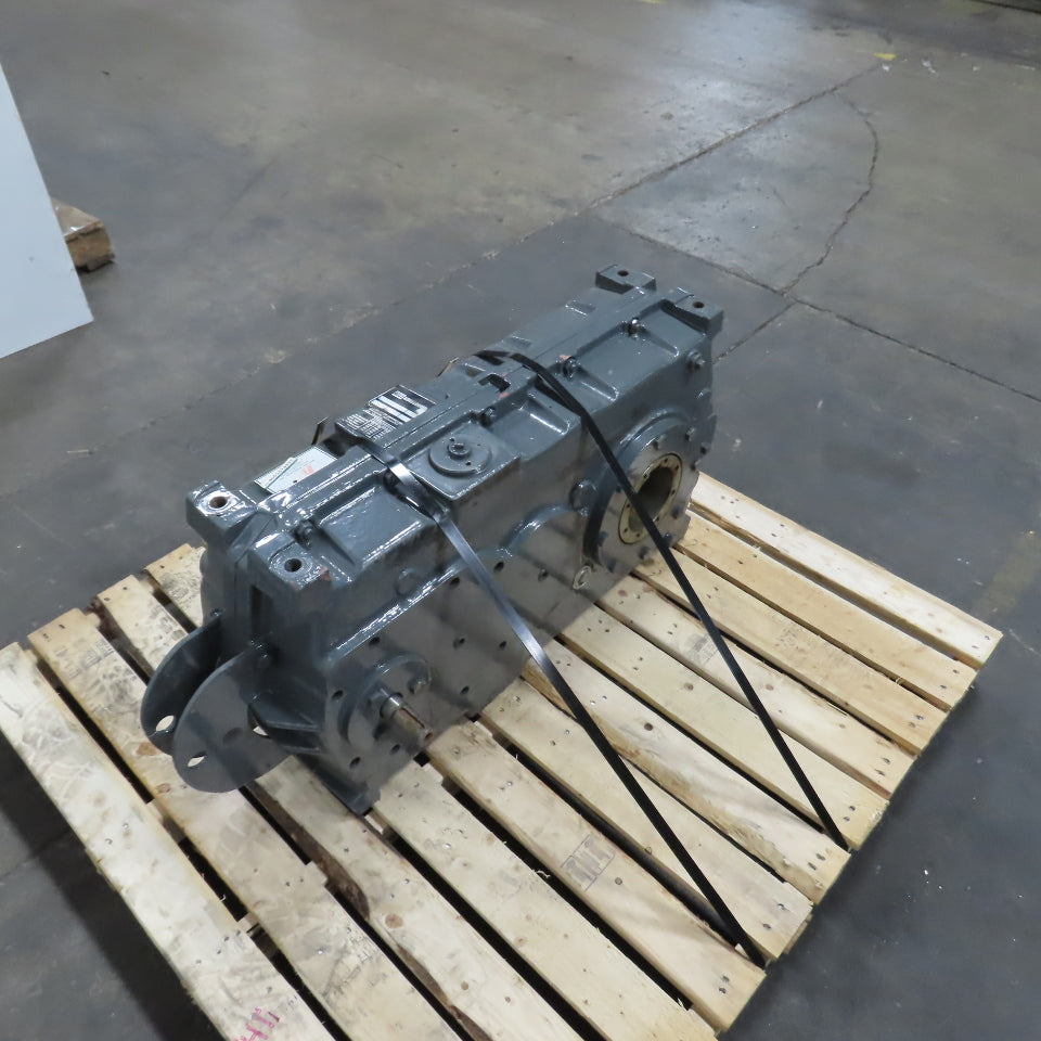 Kone HSC42252GX401-160 159.69:1 Ratio Right Angle Gear Reducer 110 x 28mm Shafts