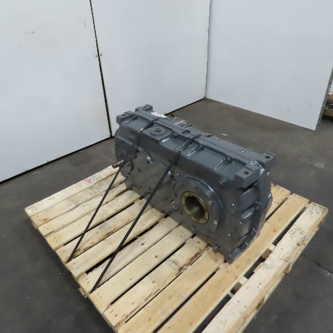 Kone HSC42252GX401-160 159.69:1 Ratio Right Angle Gear Reducer 110 x 28mm Shafts