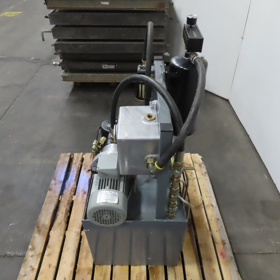 Parker PADC 25 Gallon Hydraulic Power Unit QX21-010R Pump &	Volkmann Multijector