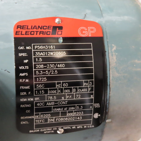 Parker H-Pak H1X9631/10 10 Gallon 1.5HP Hydraulic Power Unit 230/460V 0.6/0.9GPM