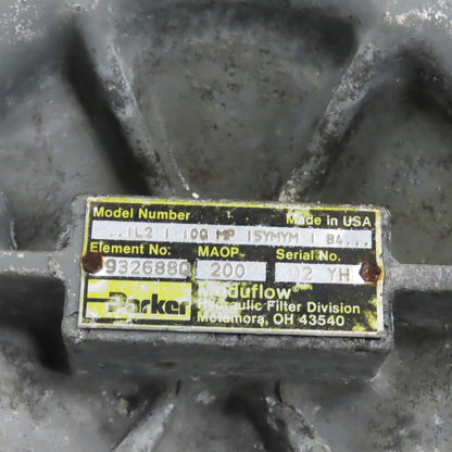Parker H-Pak H1X9631/10 10 Gallon 1.5HP Hydraulic Power Unit 230/460V 0.6/0.9GPM