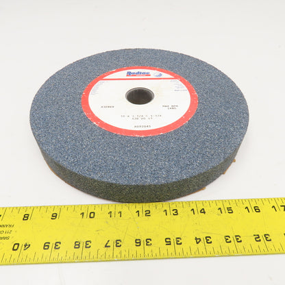 Radiac Abrasives 930969 10 x 1-1/4 x 1-1/4 A36 05 V1 Grinding Wheel 2485RPM Max