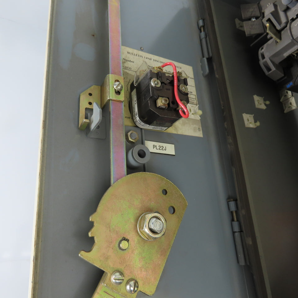 Allen Bradley 1494F-JN30 30A 600VAC Non-Fusible Safety Disconnect Switch 20HP
