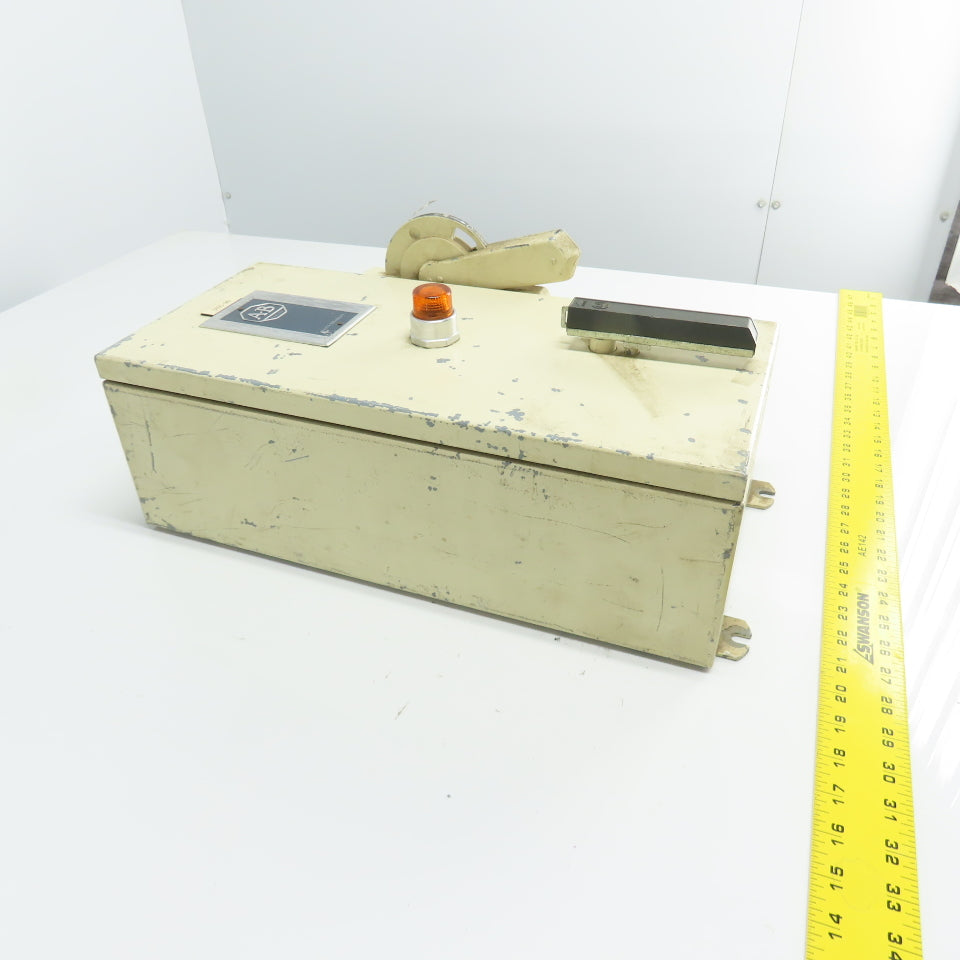 Allen Bradley 1494F-JN30 30A 600VAC Non-Fusible Safety Disconnect Switch 20HP