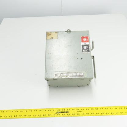 General Electric FVK34ED4 40A 480V Flex-A-Plug Breaker Bus plug