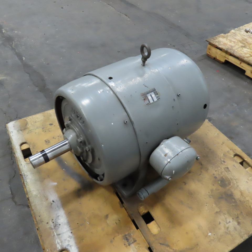 Howell Type K 20HP AC Electric Motor 1170RPM 220/440V 3PH 404 Frame 2-1/8" Shaft