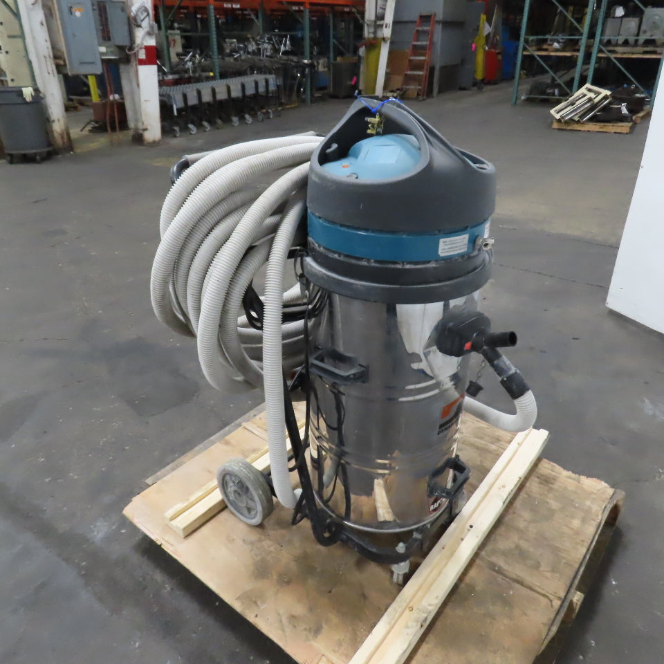Dynabrade 61421 24 USG Portable Dry Vacuum 120CFM 120V 1PH 61621 Head NEW MOTOR