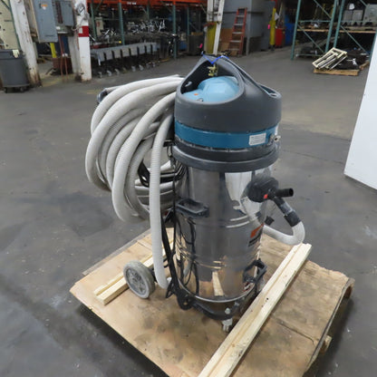 Dynabrade 61421 24 USG Portable Dry Vacuum 120CFM 120V 1PH 61621 Head NEW MOTOR