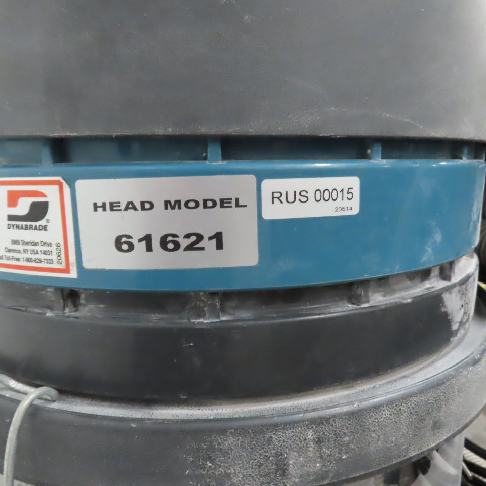 Dynabrade 61421 24 USG Portable Dry Vacuum 120CFM 120V 1PH 61621 Head NEW MOTOR