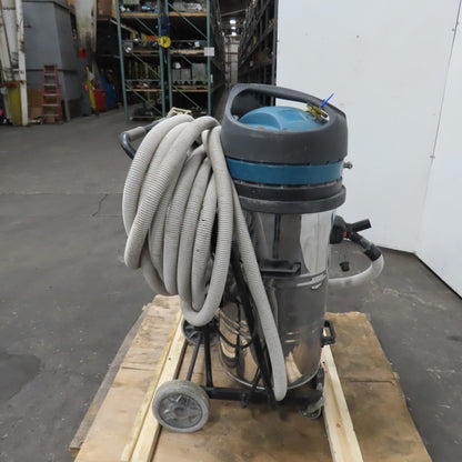 Dynabrade 61421 24 USG Portable Dry Vacuum 120CFM 120V 1PH 61621 Head NEW MOTOR