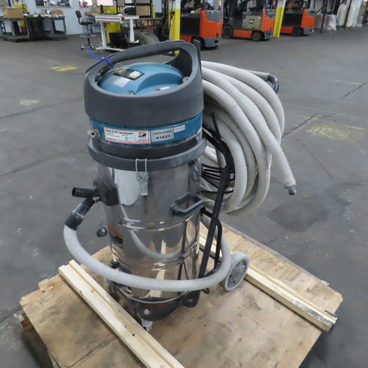 Dynabrade 61421 24 USG Portable Dry Vacuum 120CFM 120V 1PH 61621 Head NEW MOTOR
