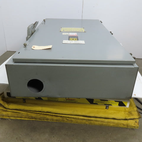 Square D HU365 Ser 2 400A 600V Heavy Duty Non Fusible Safety Switch Disconnect