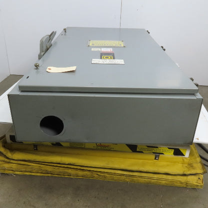 Square D HU365 Ser 2 400A 600V Heavy Duty Non Fusible Safety Switch Disconnect