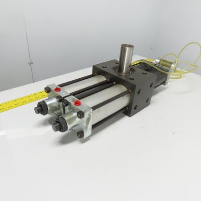 PHD R13R 8 180-A-D-E Rotary Actuator 1-3/4" Shaft W/ Oiler