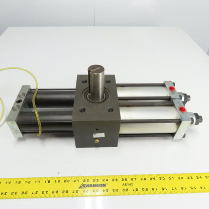 PHD R13R 8 180-A-D-E Rotary Actuator 1-3/4" Shaft W/ Oiler