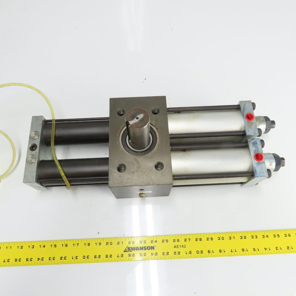 PHD R13R 8 180-A-D-E Rotary Actuator 1-3/4" Shaft W/ Oiler