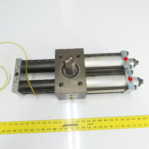 PHD R13R 8 180-A-D-E Rotary Actuator 1-3/4" Shaft W/ Oiler