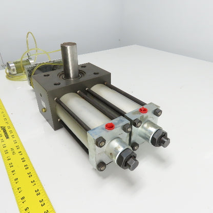 PHD R13R 8 180-A-D-E Rotary Actuator 1-3/4" Shaft W/ Oiler