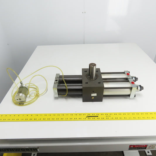 PHD R13R 8 180-A-D-E Rotary Actuator 1-3/4" Shaft W/ Oiler