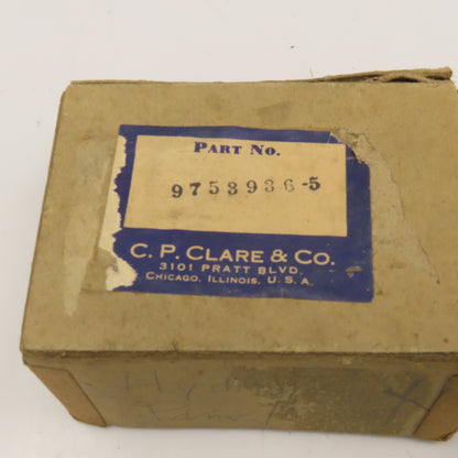 C.P. Clare & CO. 9753936-5 No. 42 EC Plug In Relay