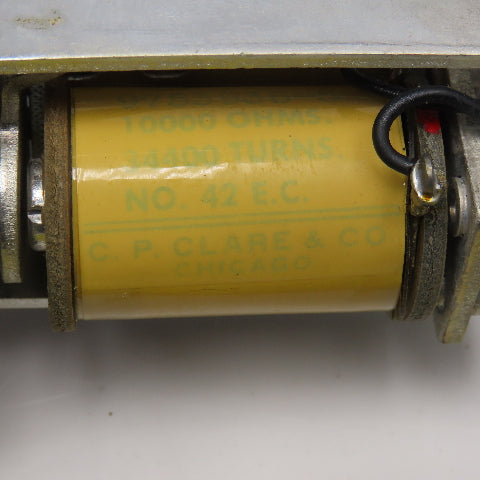 C.P. Clare & CO. 9753936-5 No. 42 EC Plug In Relay